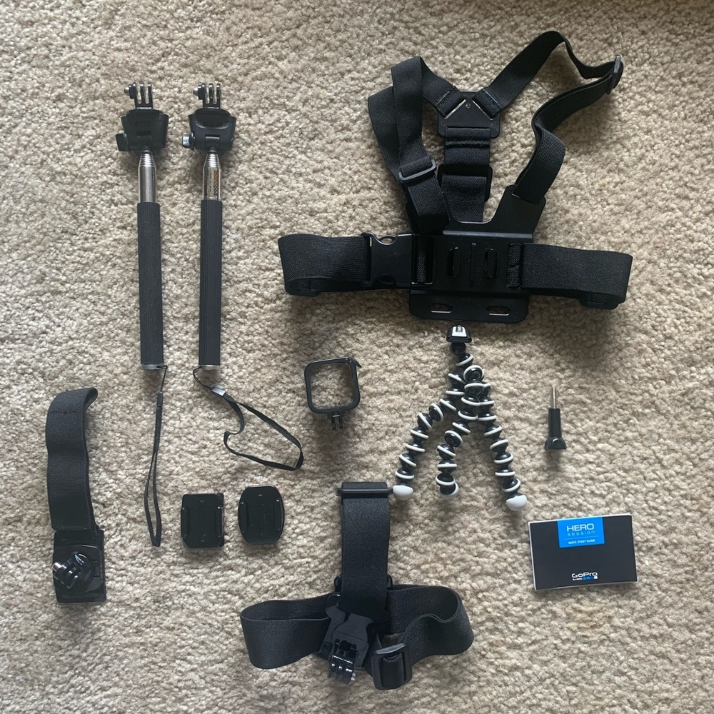 GoPro Hero Session Attachment Bundle